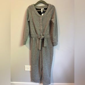 Janie and Jack Gray Jumpsuit for Kids
